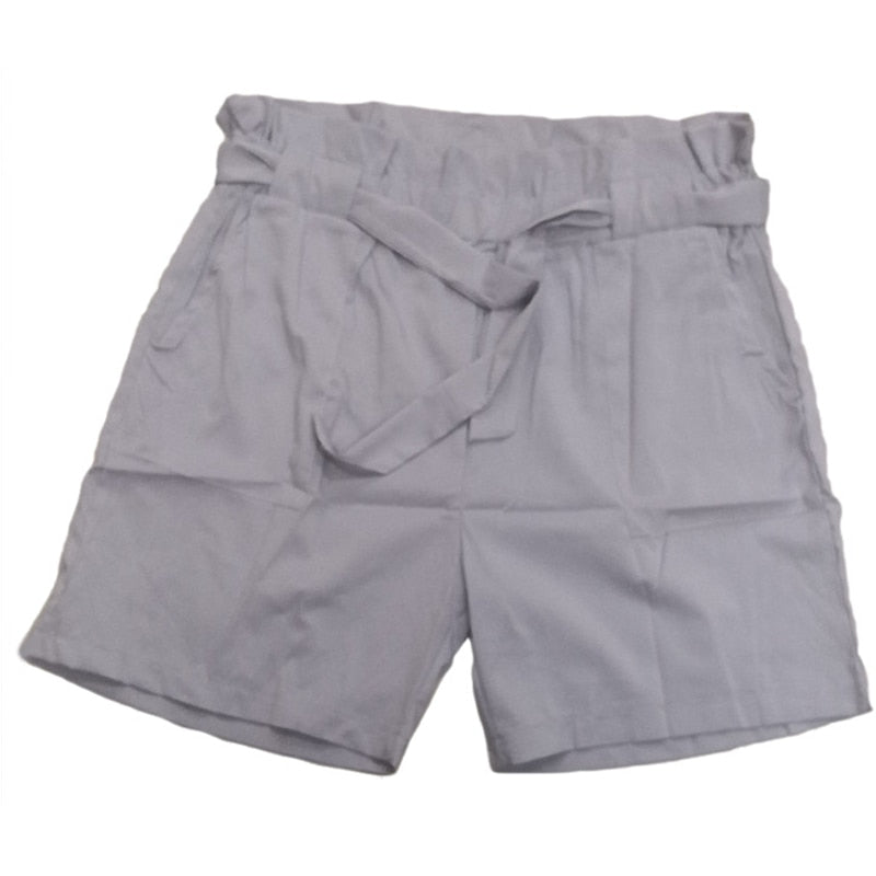 Dam Shorts Bred Passform Polyester Klassisk Stil-2