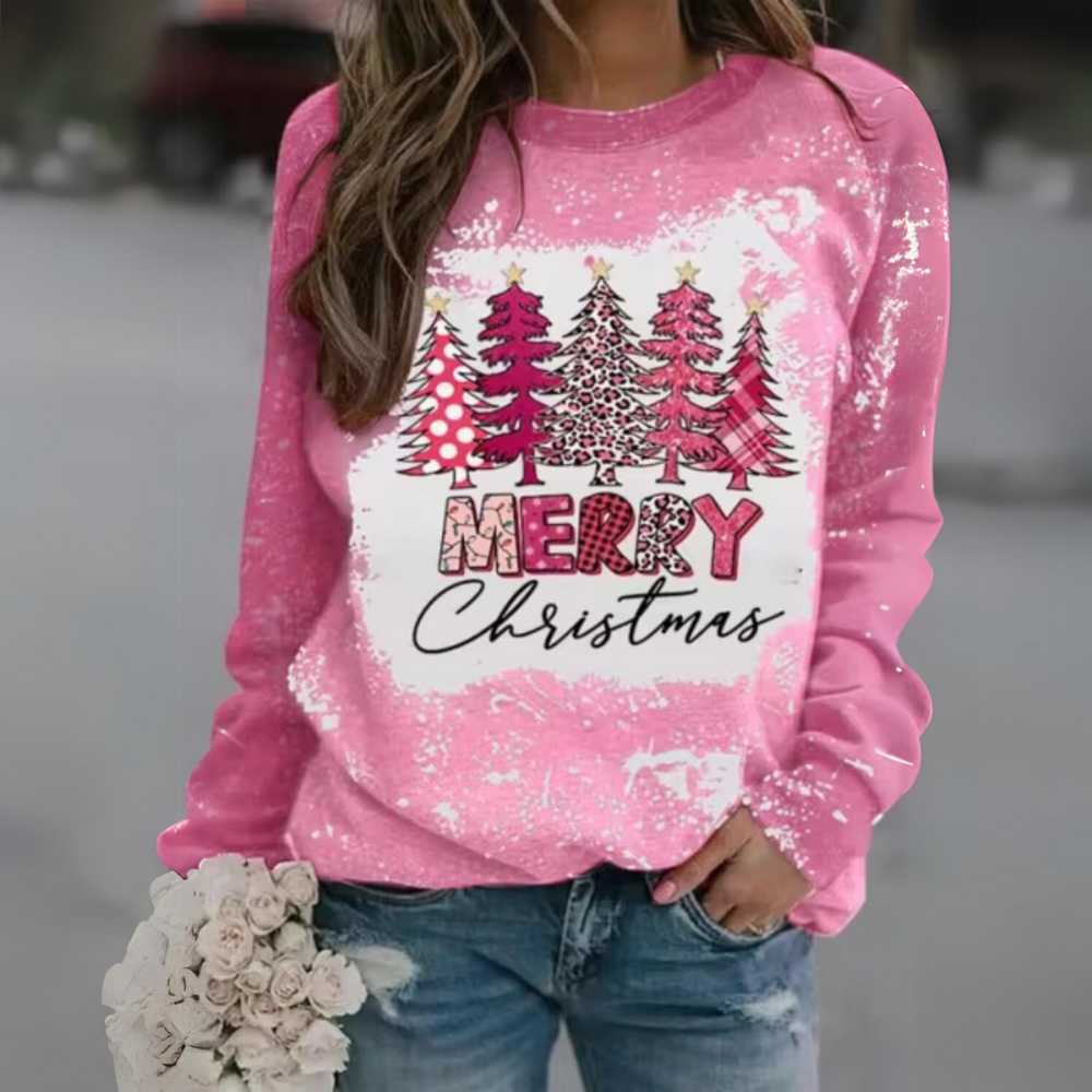 Damer Överdimensionerad Kapuzenpullover Mjuk Bomull 2