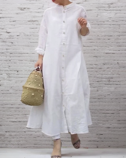 Variant image for Kvinnors Löst Skuren Klänning Lätt Material-1