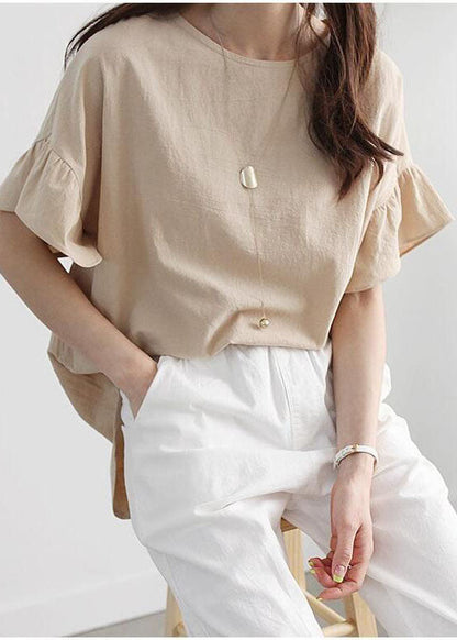 Variant image for Dam Topp Trendig Bekväm Bomull-4