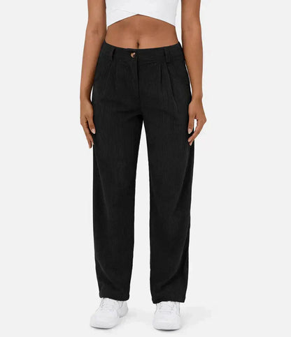 Variant image for Kvinnors Byxor Cordhose Tidlös Design Högkvalitativt Material-11