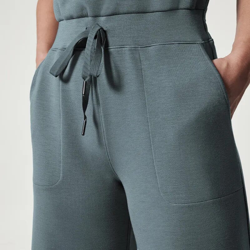 Kvinnors Jumpsuit Ärmlös Lätt Tyg Justerbar Midja 5