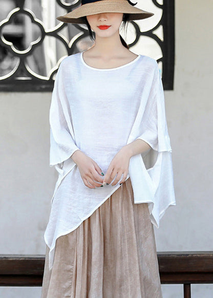 Dam Ärmlös Topp Elegant Polyester Lätt och Trendig-2