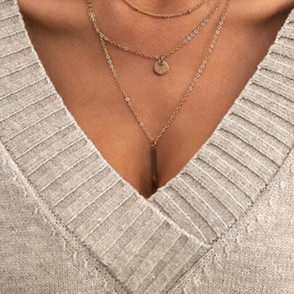 Dam Tröja V-ringad Mjuk Värmande Tyg-4