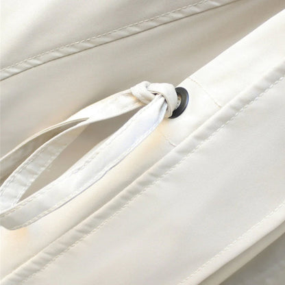 Damjacka Överdimensionerad Vattentät Nylon-Bomullsblandning-6