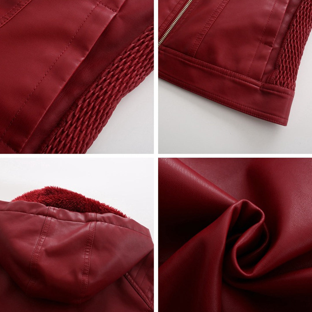 Vinterjacka Dam Elegant Design Polyester Lång Vinterjacka 5