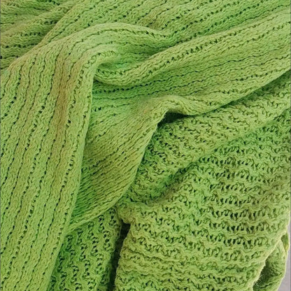 Kvinnors Överdimensionerad Stickad Kofta Trendig Mjuk Textil-5