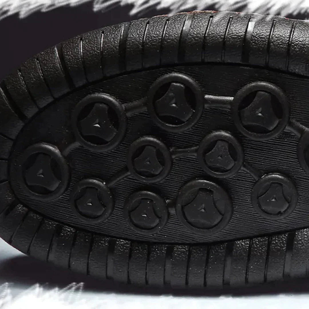 Herrstövlar Klassiska Läder Vattentåliga-6