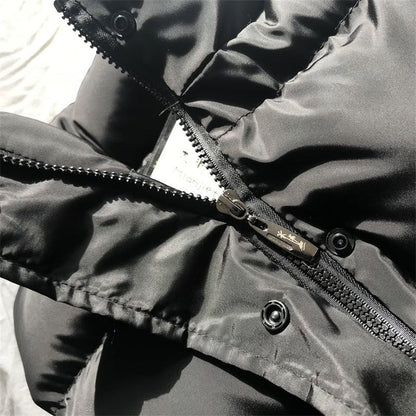 Dam Vintage Väst Högkvalitativt Material Trendig Höst-3