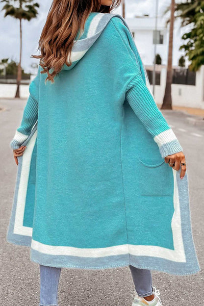 Variant image for Dam Hooded Cardigan Figurnära Mjuk Sherpa-10