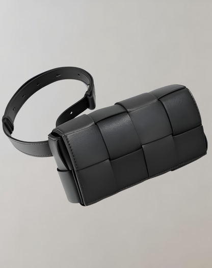 Variant image for Dam Axelväska Flätad Veganskt Läder Med Justerbar Rem-4