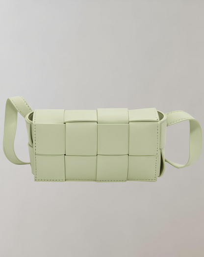 Variant image for Dam Axelväska Flätad Veganskt Läder Med Justerbar Rem-5