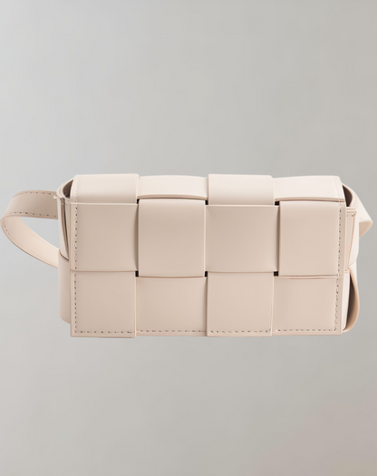 Variant image for Dam Axelväska Flätad Veganskt Läder Med Justerbar Rem-6