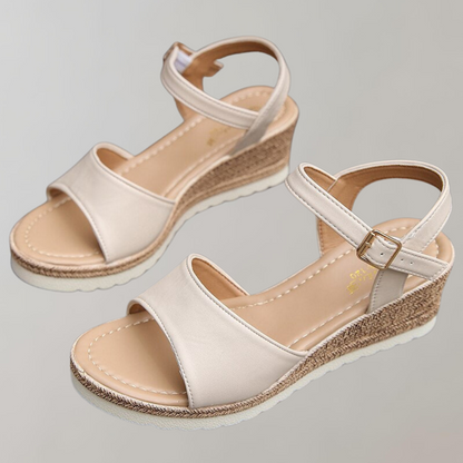 Dam Sandaler Ortopediska Platådesign Andningsbara Material-3