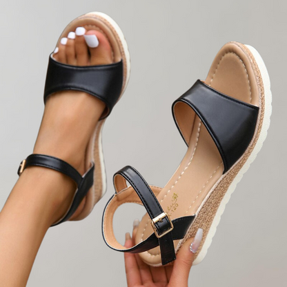 Dam Sandaler Ortopediska Platådesign Andningsbara Material-1