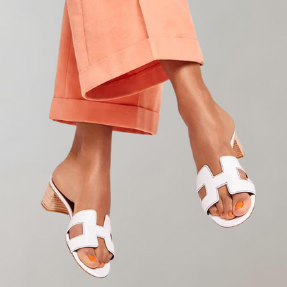 Kvinnors Sandaler Med Platå Ortopedisk Design Veganläder-2