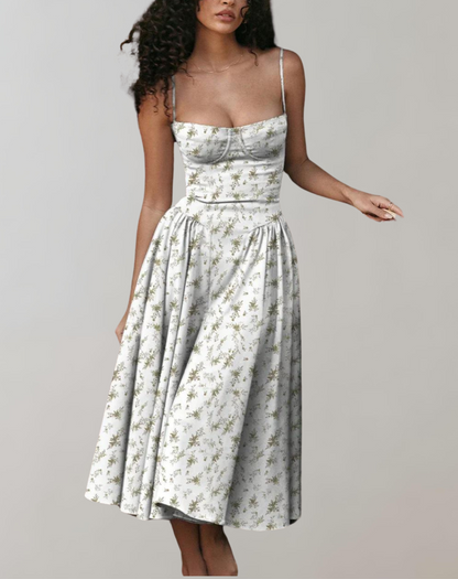 Cocktailklänning Dam med Djup Halsringning och Figursmickrande Silhuett – Lätt Material för Bröllop och Fest 11