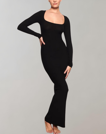 Variant image for Dam Maxiklänning Vintage Transparent Högkvalitativt Tyg-1