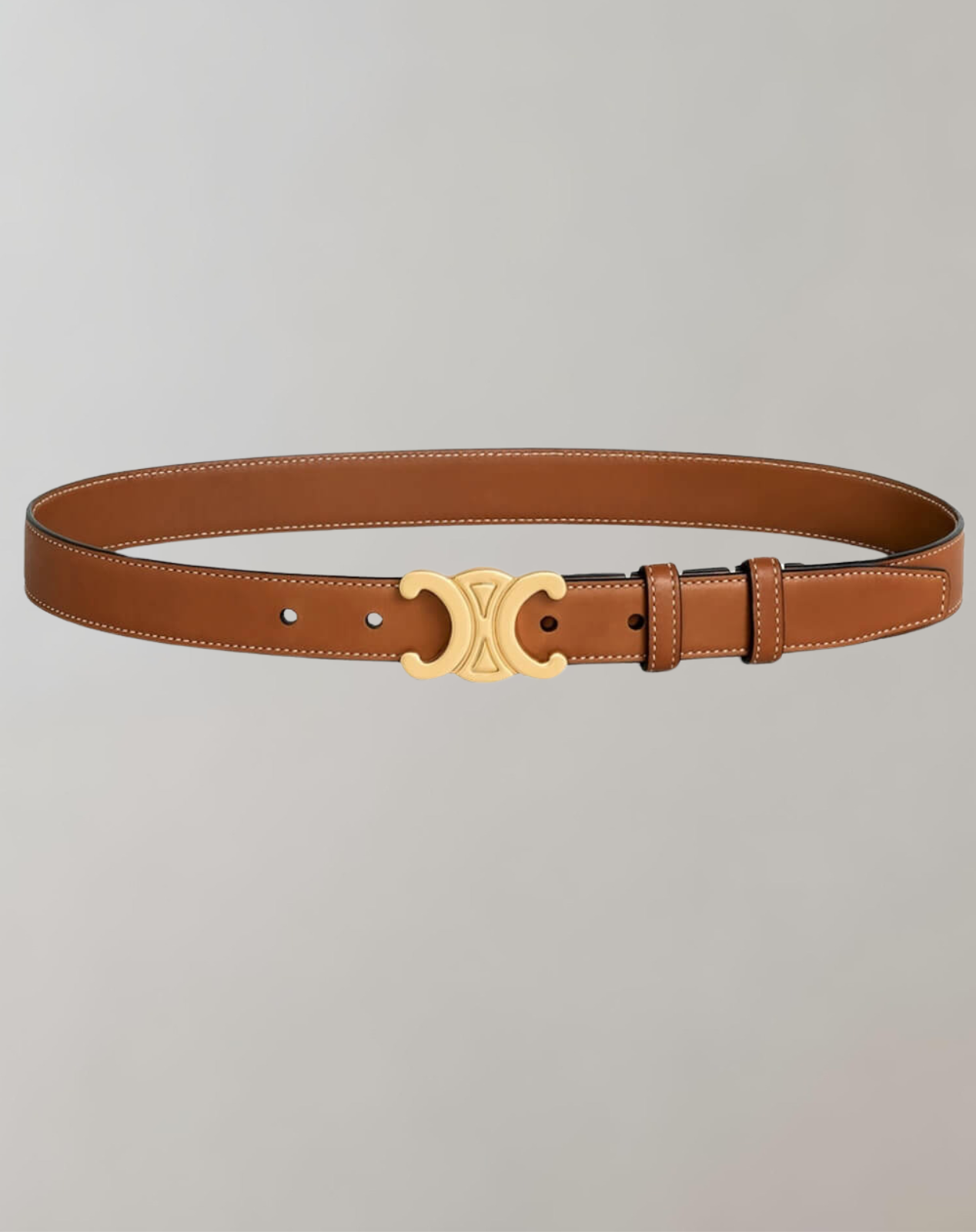 Dam Bälte Veganskt Läder Enkel Elegans Justerbar Design-4