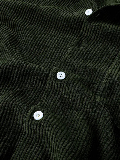 Elegant Sommaruppsättning för Dam med Kortbyxor i 100% Bomullssladd – Bekväm och Tidlös Design, Flera Storlekar 6