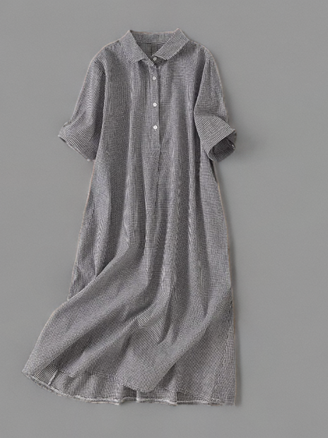 Variant image for Fina Dam Klänningar Poloklänning Fyrkantig Halsringning Mjuk Tyg-1