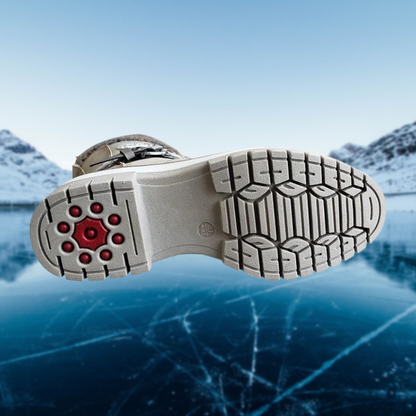 Dam Stövlar Spetsstövlar Med Stickad Manschett Syntetisk-2