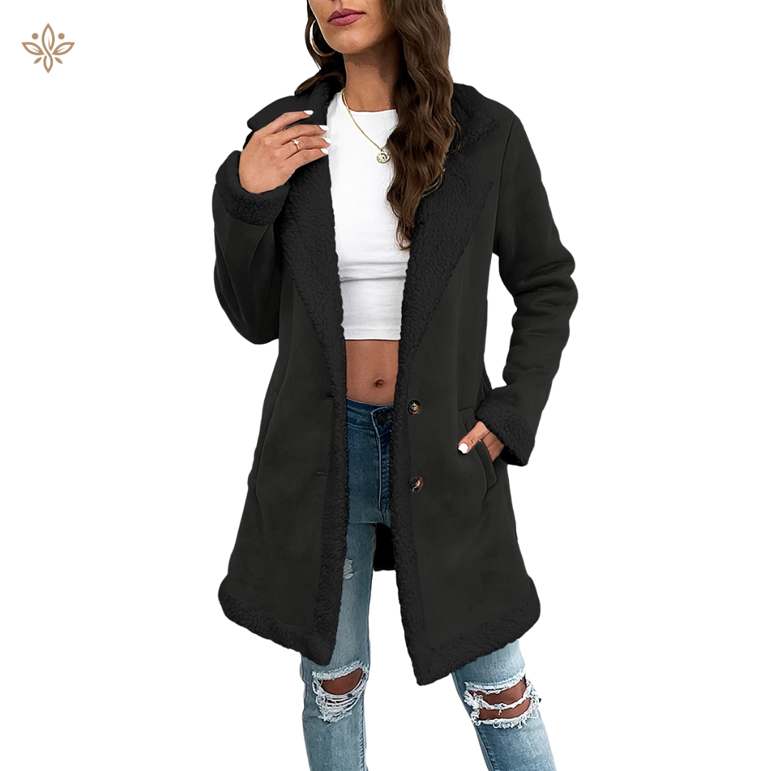 Variant image for Damjacka Fleece Slim Fit Professionell Stil för Dam-5