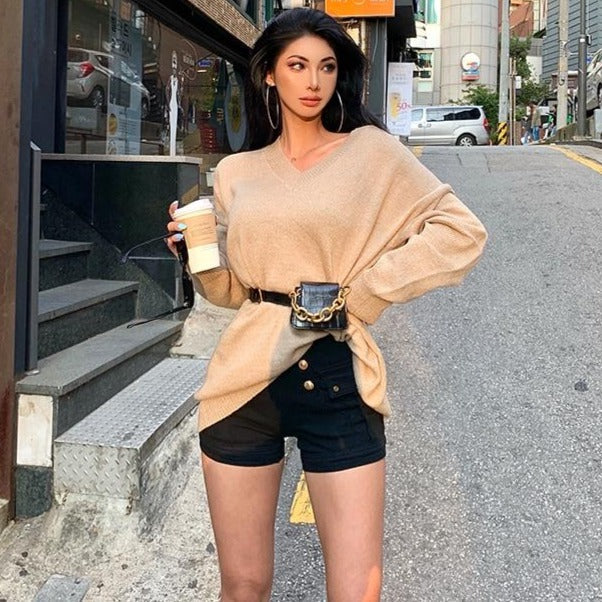 Dam Axelväska Kedjedekoration PU Mångsidig Design-2