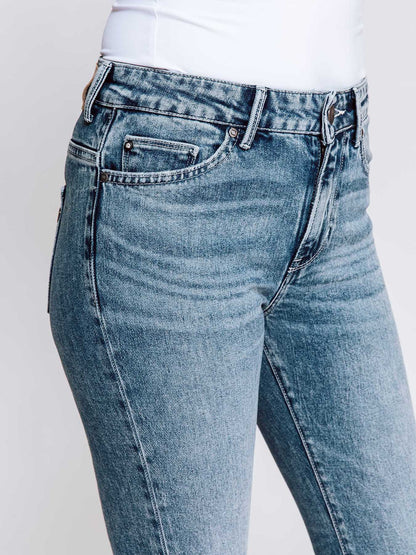 Dam Capri Byxor Klassisk Avslappnad Bomull 3