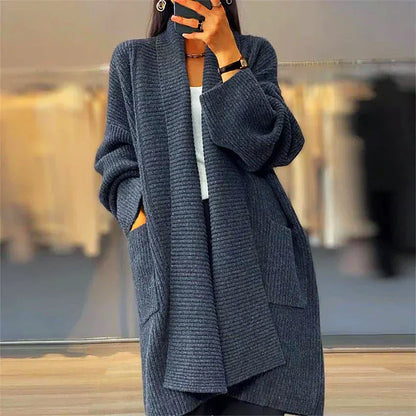 Variant image for Kvinnors Cardigan Tjock Stickad Akryl-5