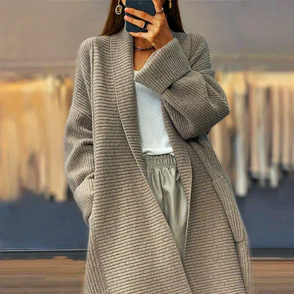 Variant image for Kvinnors Cardigan Tjock Stickad Akryl-9