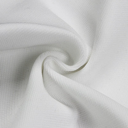 Kvinna Miniklänning Turtleneck Långa Ärmar Polyester Elegant-6