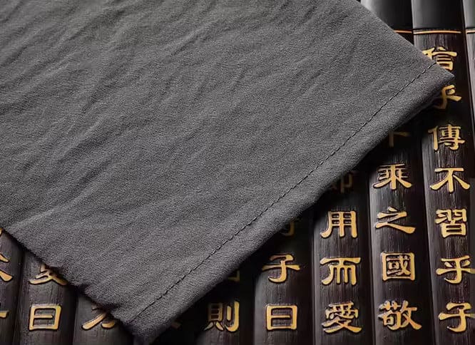 Dam Linne med Långa Ärmar Bomullsblandning-2