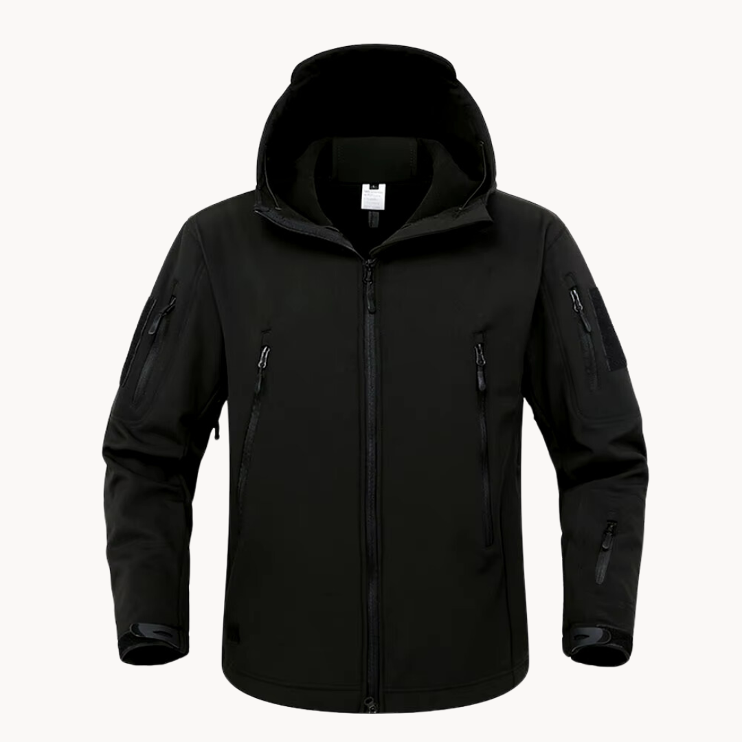 Herrjacka Vattentät Minimalistisk Design För Vinter och Höst-4