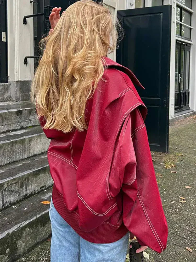Kvinnors Jacka Stilren Hållbart Tyg 3