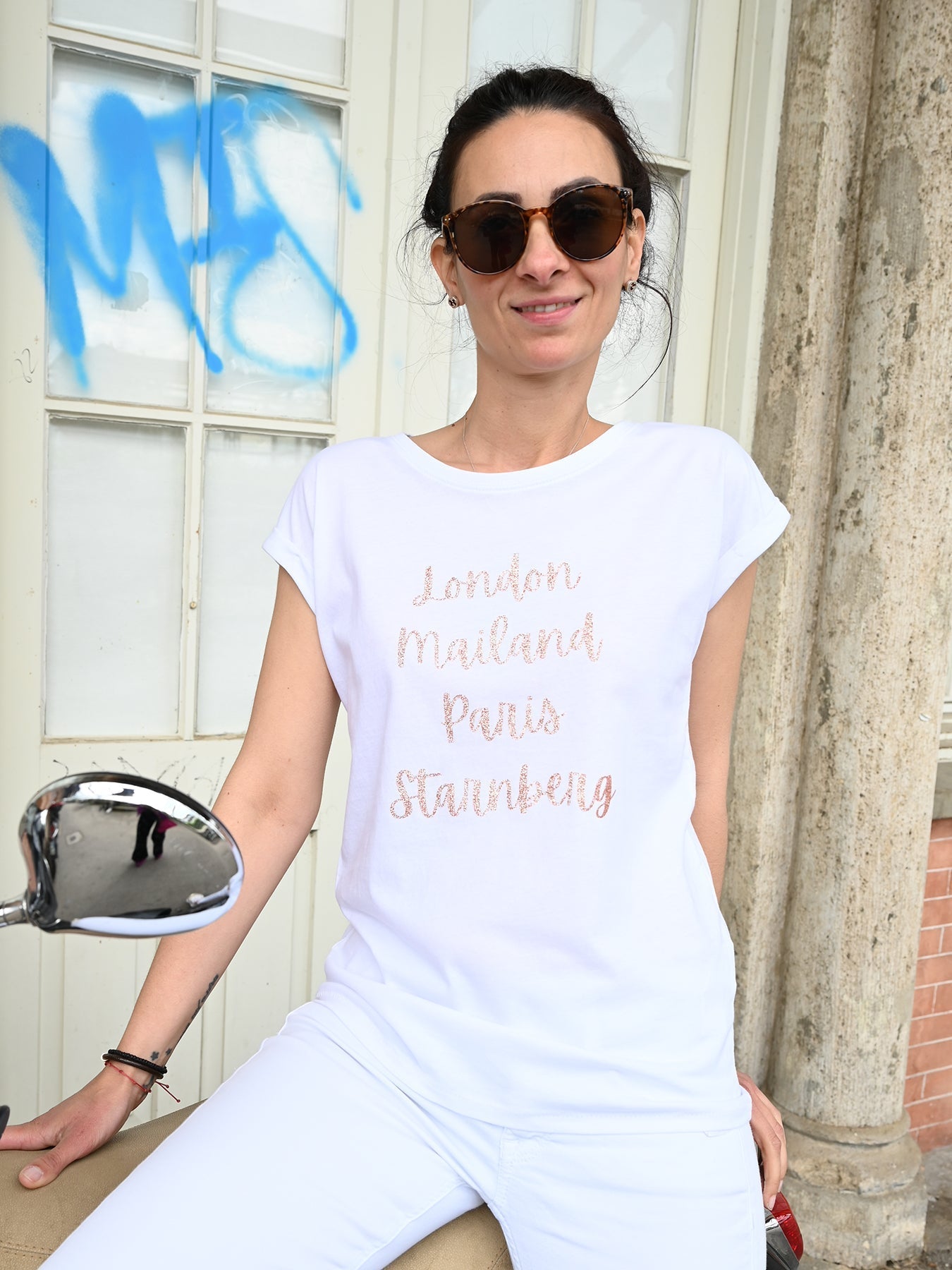 Variant image for Vit Skjorta Dam Långärmad Klassisk Bomull-1