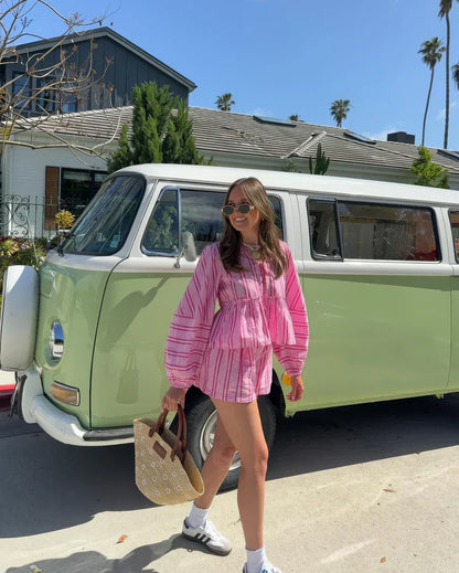 Kvinnors Sommaruppsättning Avslappnad Passform Andningsbart Tyg-5