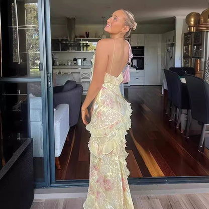 Dam Bodycon Klänning Ärmlös Spetsig V-ringning Polyester 3