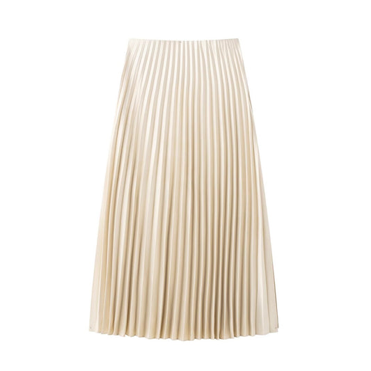 Dam Midi Kjol Vikande Polyester 0