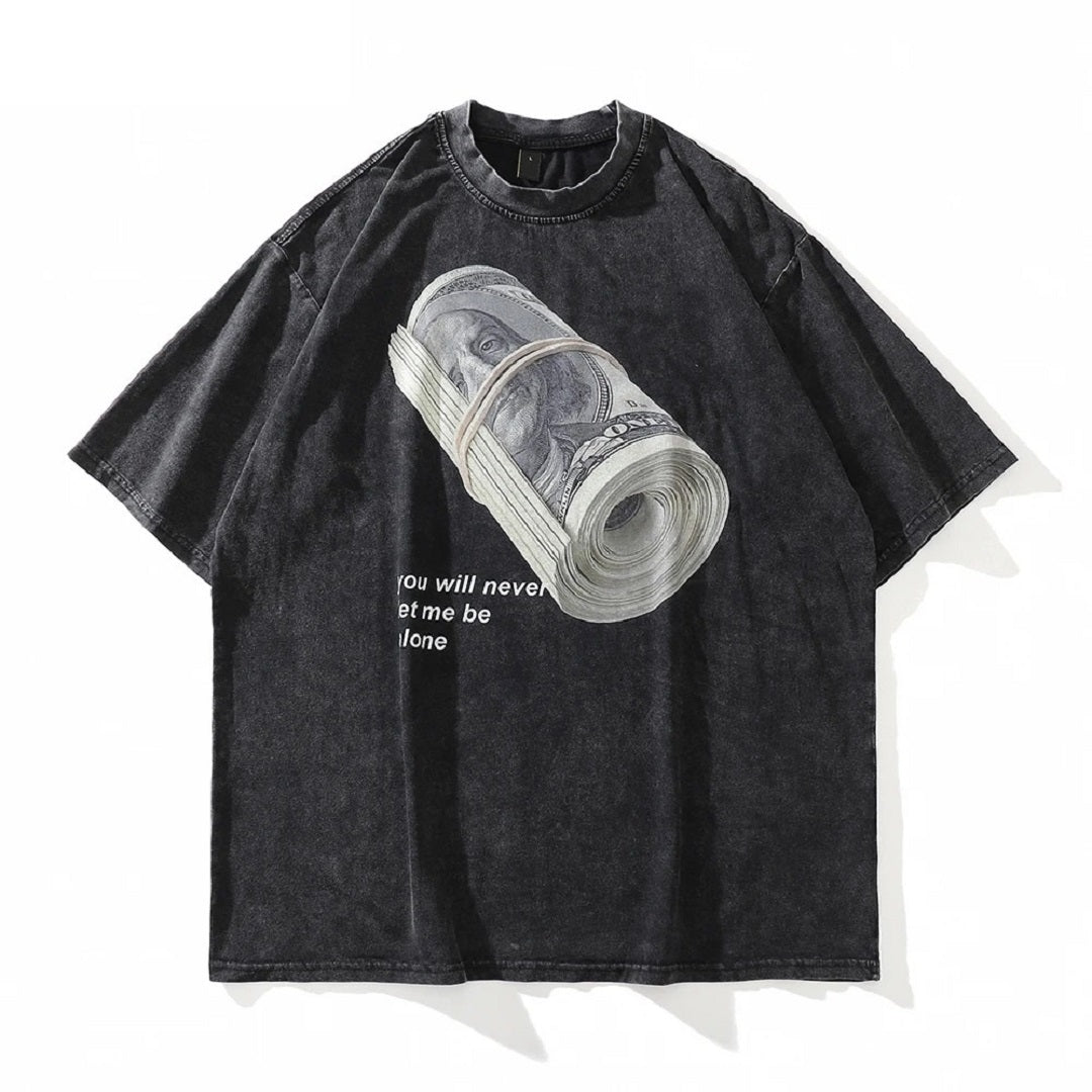 Dam Skjorta Oversized Tryckt Bomull för Avslappnad Stil 0