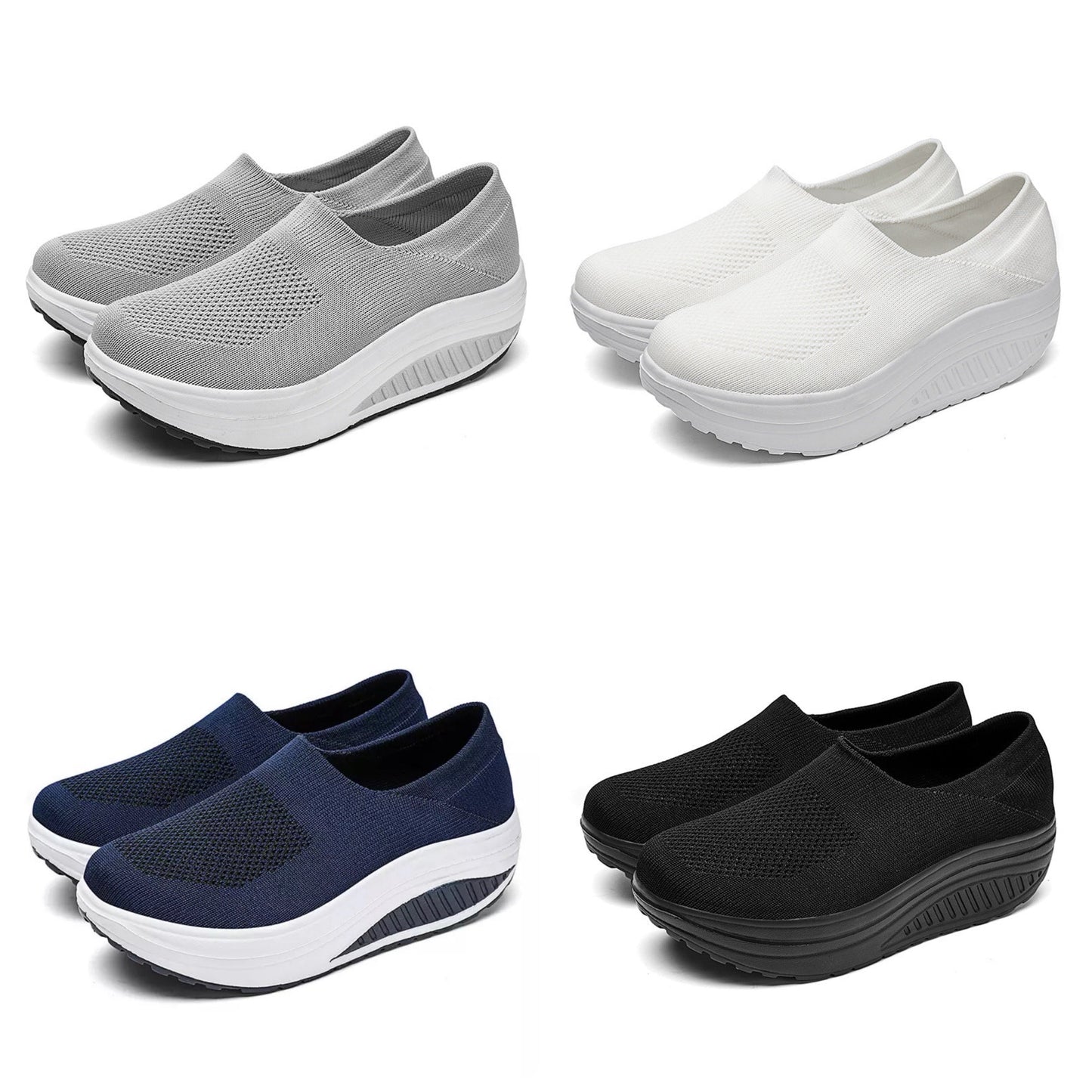 Dam Slip-On Sneakers Sportig Mesh 3