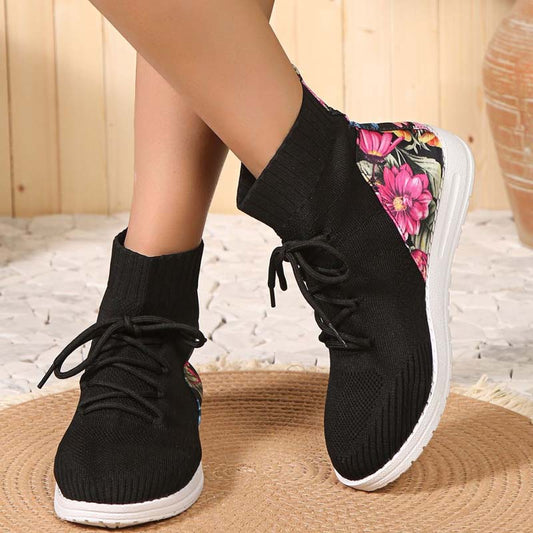 Dam Sneakers Mesh Avslappnad Stil Lätt Komfort 0