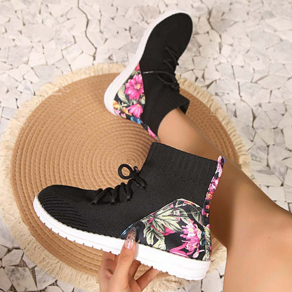 Dam Sneakers Mesh Avslappnad Stil Lätt Komfort 5
