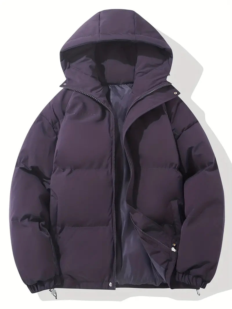 Dam Vinterjacka Buffertstil Quiltad Polyester 0