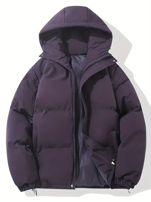 Dam Vinterjacka Buffertstil Quiltad Polyester 0