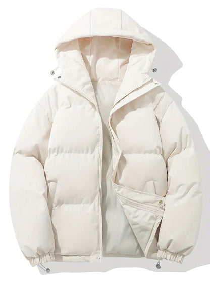 Dam Vinterjacka Buffertstil Quiltad Polyester 11