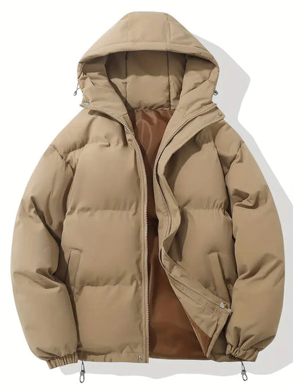 Dam Vinterjacka Buffertstil Quiltad Polyester 12