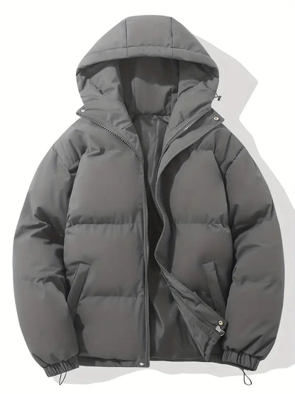 Dam Vinterjacka Buffertstil Quiltad Polyester 6