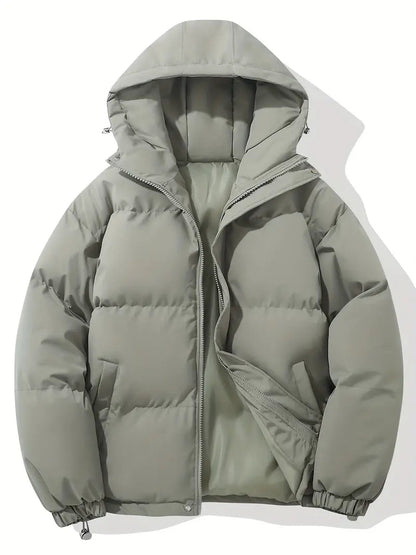 Dam Vinterjacka Buffertstil Quiltad Polyester 7