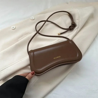 Variant image for Dam Axelväska Justerbart Bälte PU-Läder Elegant Kompakt Design-4